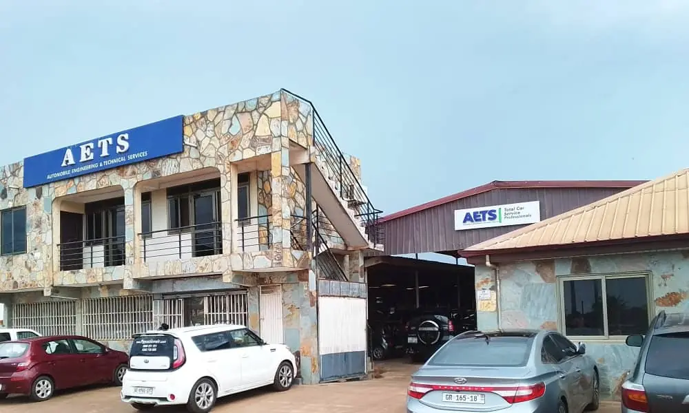 The AETS head office building