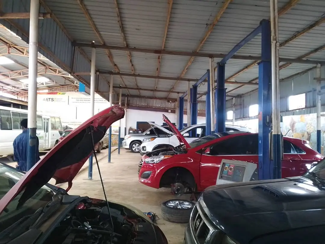 Bosch Car Service bays at AETS